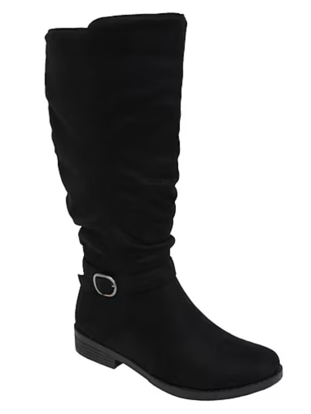 Pop Womens Chambers Flat Heel Slouch Boots